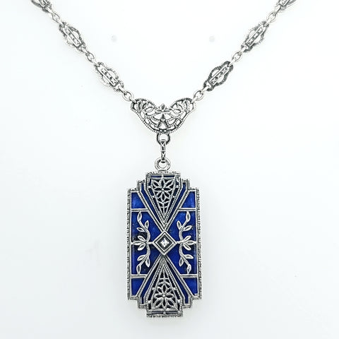 SS AD lapis necklace