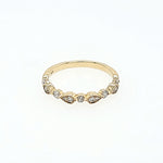 10ky .33ct stackable ring