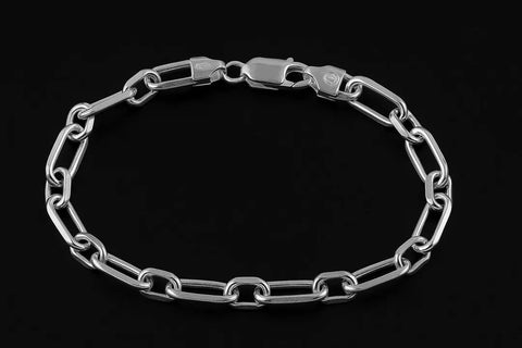 SS open link charm brac