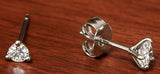 SS 1/4ctw lab diam studs