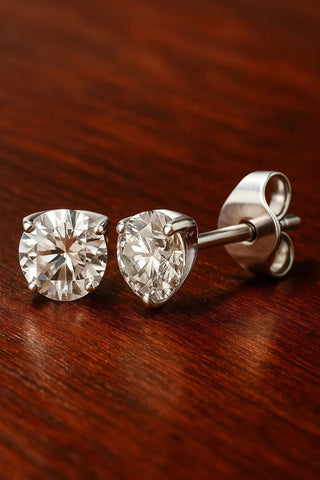 SS 1/4ctw lab diam studs