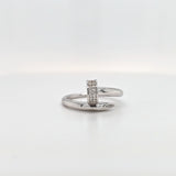 SS wh sap nail ring