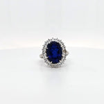 SS Blue Qtz ring