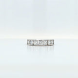 SS 1ctw lab diam band