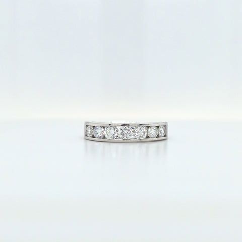 SS 1ctw lab diam band