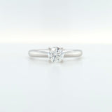 14kw 1/2ct solitaire engagement ring