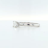 14kw 1/2ct solitaire engagement ring