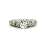 14kw .20tdw diamond engagement ring