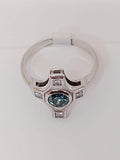14kw blue diamond ring or alternative engagement ring